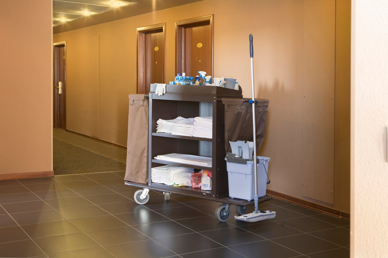 Hotel Housekeeping Cart